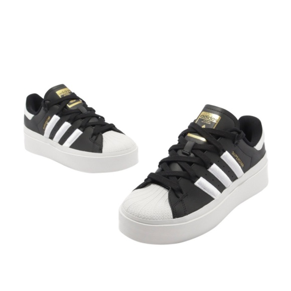 Brand New Adidas Originals Superstar Bonega Platform Sneaker Shoes - Picture 4 of 8